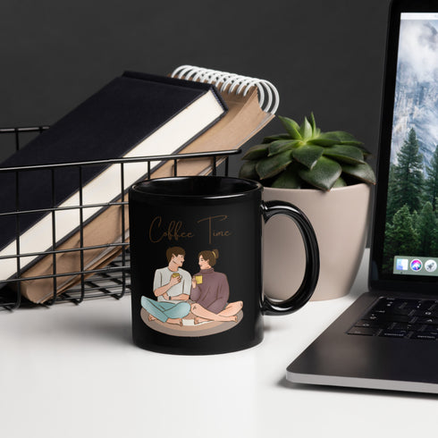 Black Glossy Mug